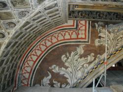 Venice - S. Stefano Church - frescoes triumph arch